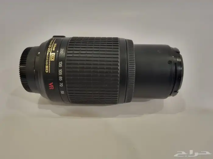 للبيع عدسة نيكون زوم كبير 55-200 VR مانع اهتزاز Nikon lens 5