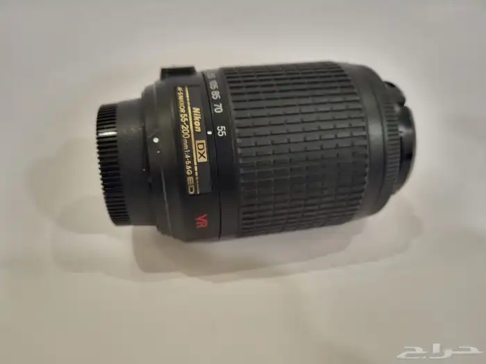 للبيع عدسة نيكون زوم كبير 55-200 VR مانع اهتزاز Nikon lens 3