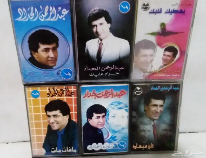 كاسيت فنانين اشرطه قديم يمنيه للبيع 8