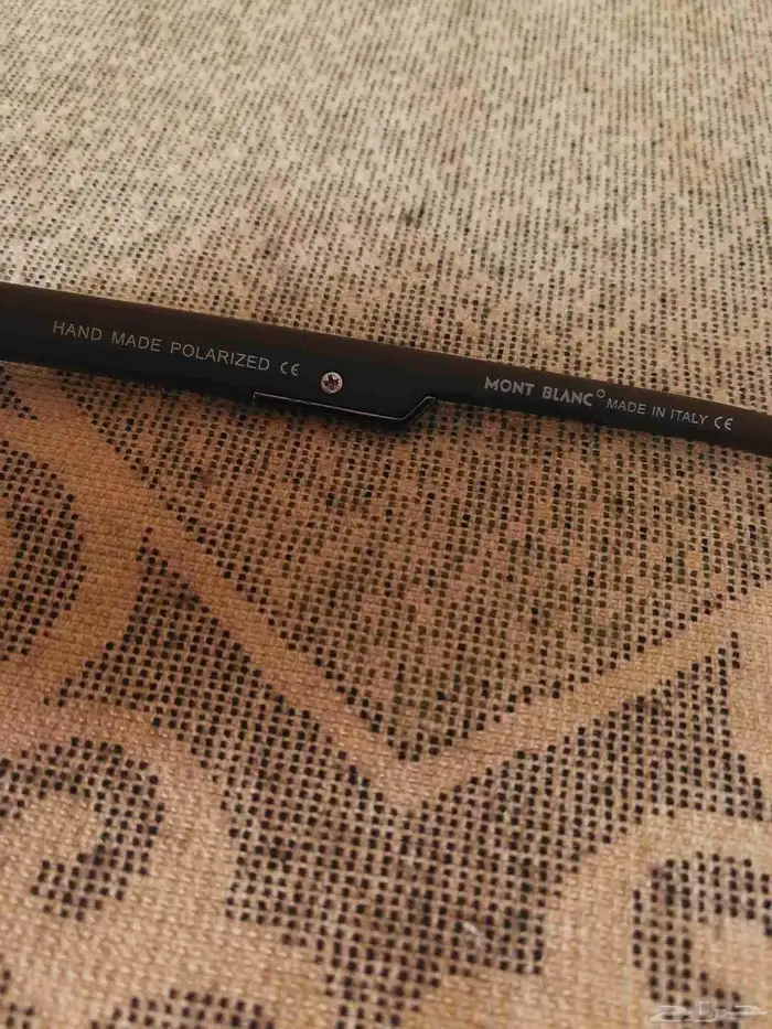 نظارة شمسية مونت بلانك بني درجه اولى هاند ميد ايطالي 7