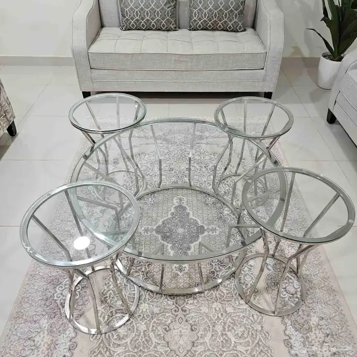 طاولات زجاجية 4