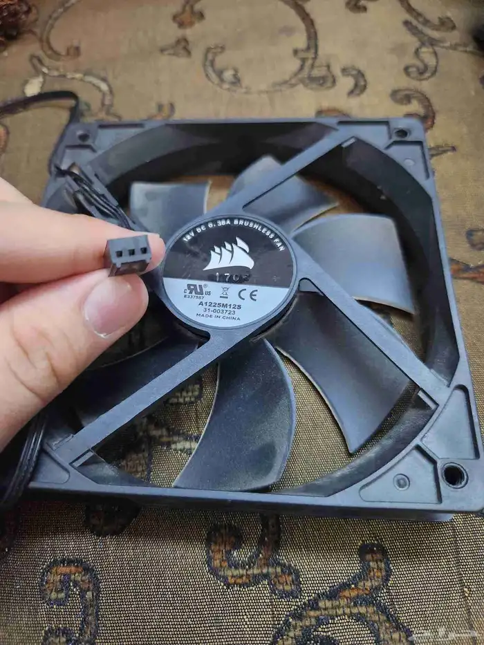 مراوح كمبيوتر كيس 120مم pc case fan 120 mm 17