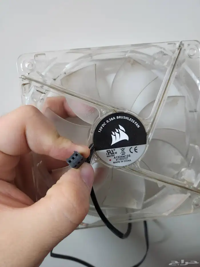 مراوح كمبيوتر كيس 120مم pc case fan 120 mm 4