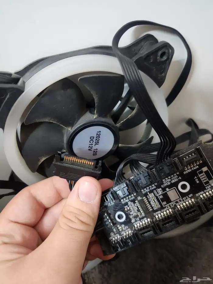 مراوح كمبيوتر كيس 120مم pc case fan 120 mm 1