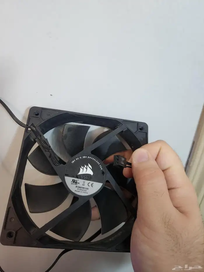 مراوح كمبيوتر كيس 120مم pc case fan 120 mm 7
