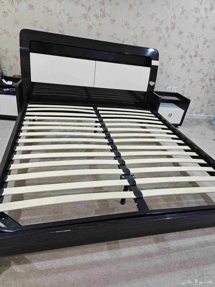 سرير نوم نفرين  2 كمودينة  وحدة أدراج 0
