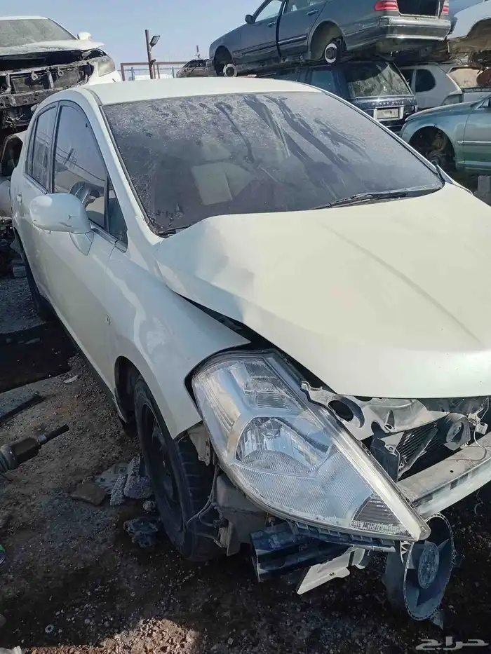بيع قطع غيار نيسان تيدا مديل 2009 قير عادي مسقطه 5