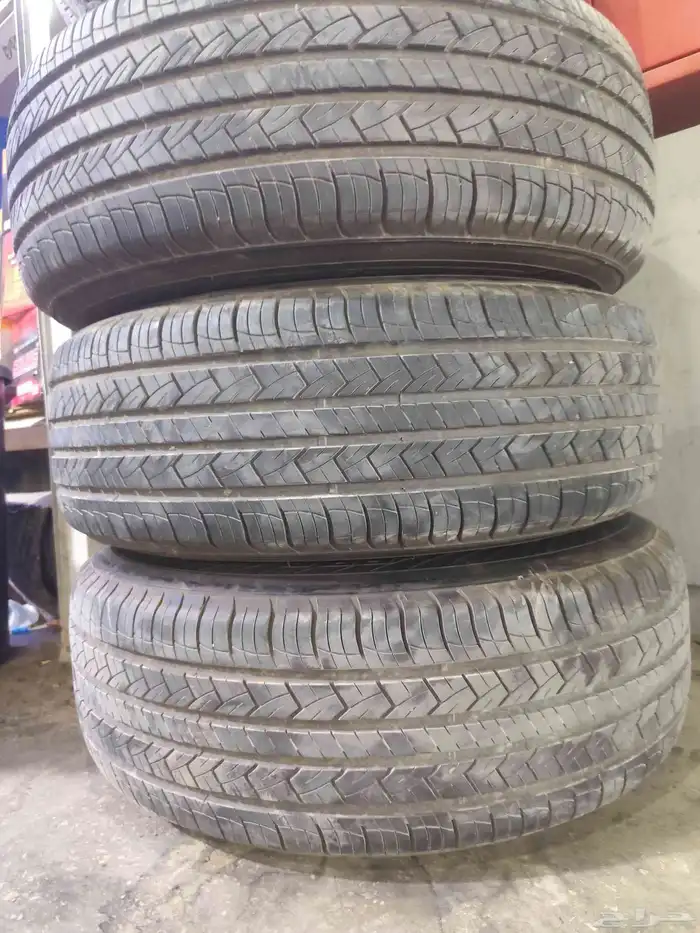 كفرات معا جنوط نيسان باترول 265 70 18 جنوط جديد كرت معا كفى 0