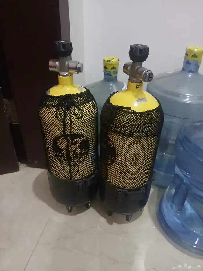 اسطوانات غوص مفحوصه 1