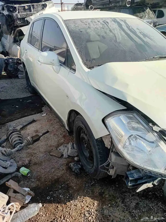 بيع قطع غيار نيسان تيدا مديل 2009 قير عادي مسقطه 6