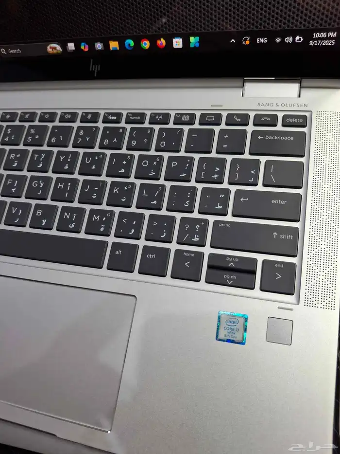 لاب توب Hp Elitebook بحالة ممتازة وشكل أنيق ونحيف جدا 9