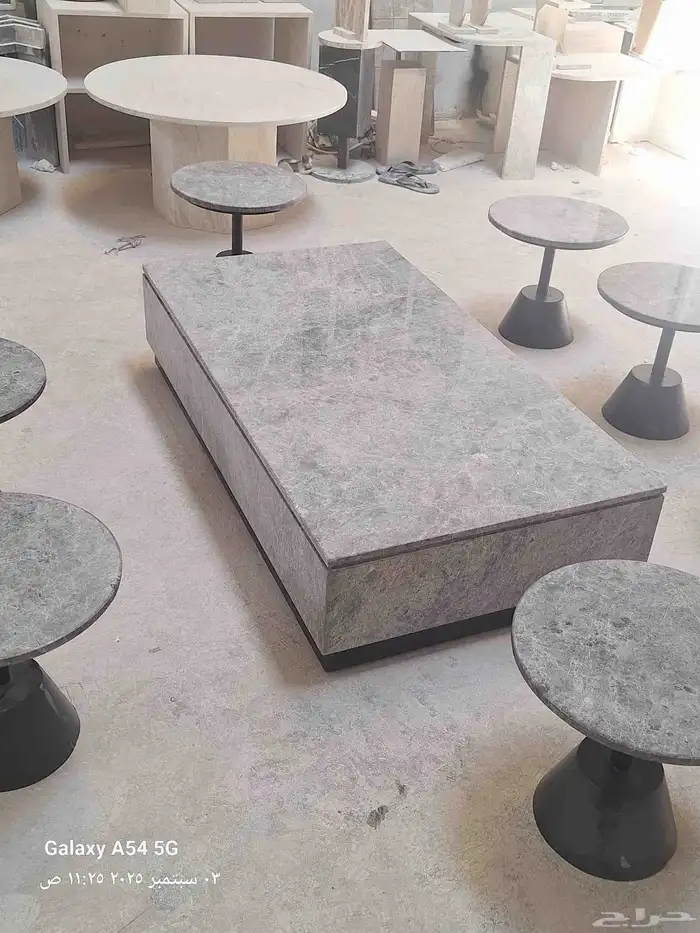 طاولات رخام ترافنتينو 4