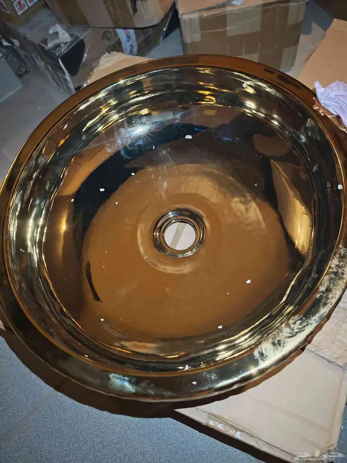 حوض دائري من السيراميك وعاء حمام عصري من السيراميك حوض 5