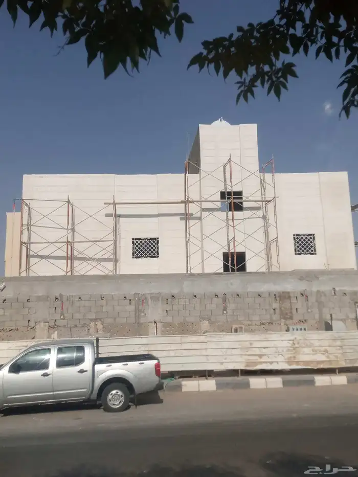 لياسه بيضاء وديكورات بديل الحجر الطبيعي سعر المتر 13 ريال شا 0