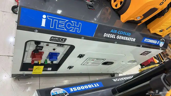 مولد كهرباء 20 كيلو ديزل كاتم جديد للبيع 2