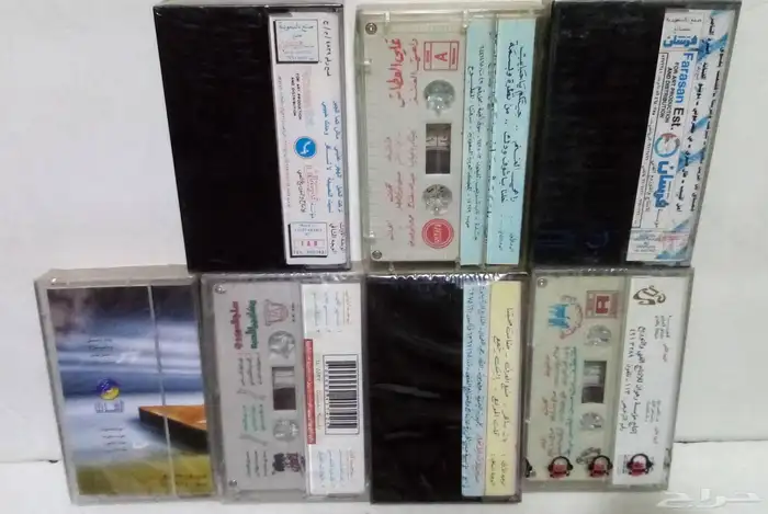 كاسيت فنانين اشرطه قديم يمنيه للبيع 7