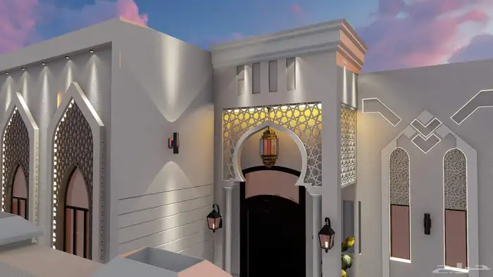مهندس معماري عن بعد واجهات 15