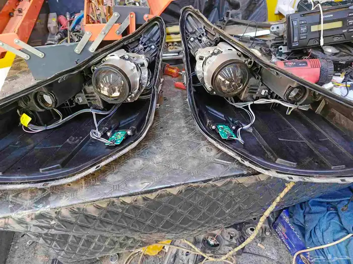 عدسات ليزر انوار زنون لمبات ليدات اسطبات شمعات اصلاح انوار ت 10