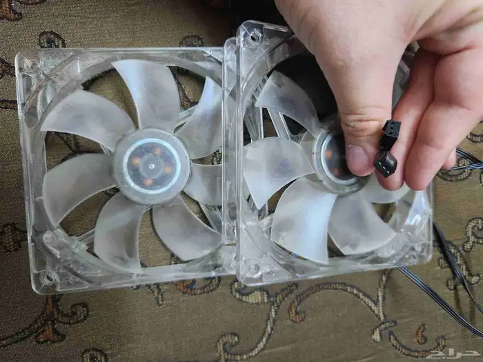 مراوح كمبيوتر كيس 120مم pc case fan 120 mm 20