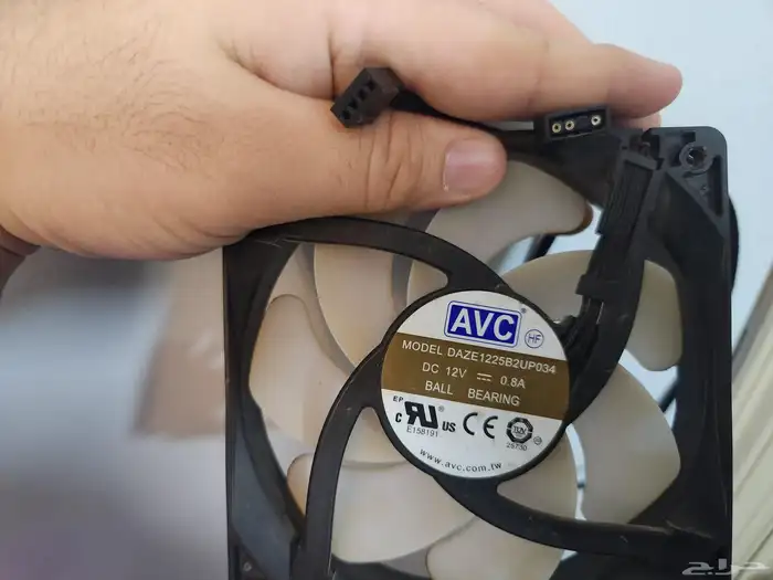 مراوح كمبيوتر كيس 120مم pc case fan 120 mm 10