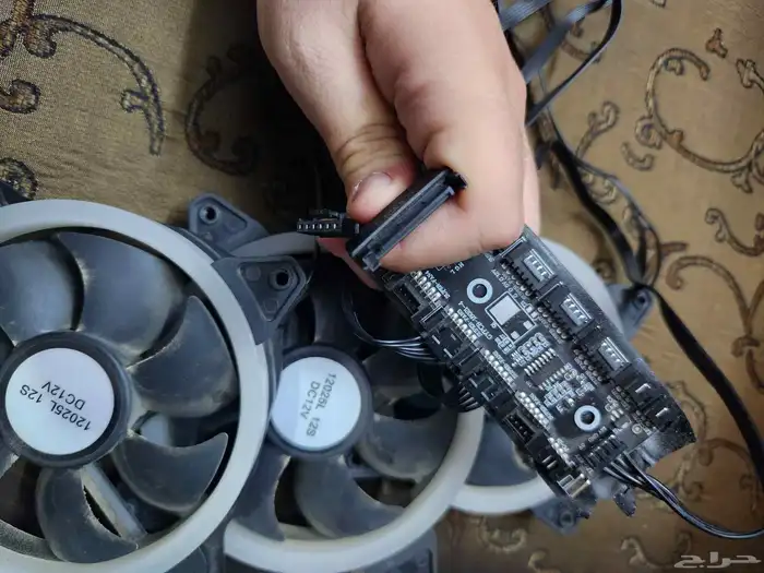 مراوح كمبيوتر كيس 120مم pc case fan 120 mm 19