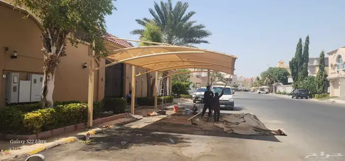 مظلات وسواتر وبيوت شعر مضلات برجولات 3
