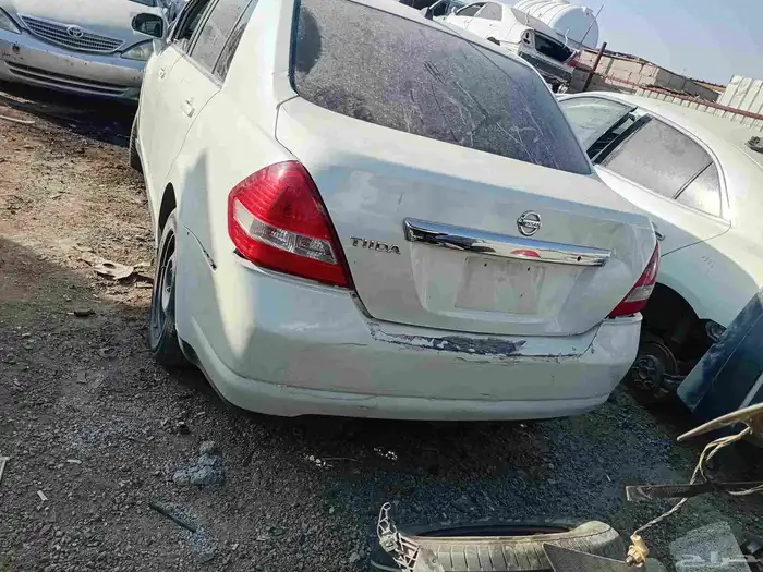 بيع قطع غيار نيسان تيدا مديل 2009 قير عادي مسقطه 4