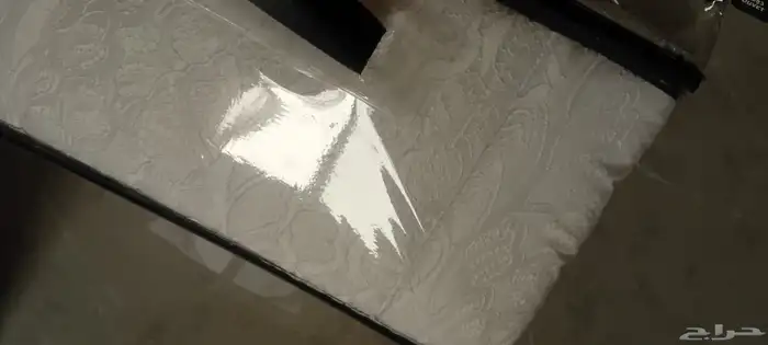 مفرش نفرين نظيف جديد ابيض 0