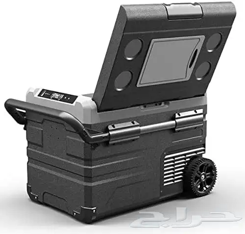 ثلاجة و فريزر ذكي محمول من  l l مزود بعجلات لسهولة تنقل 4