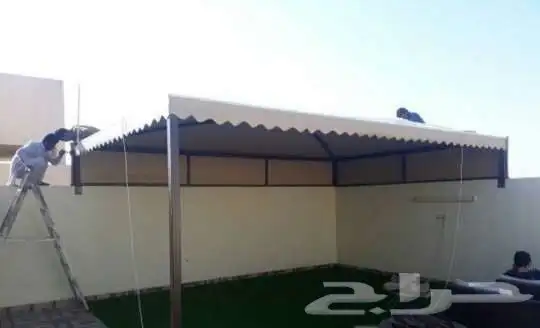 مظلات وسواتر وبيوت شعر مضلات برجولات 35