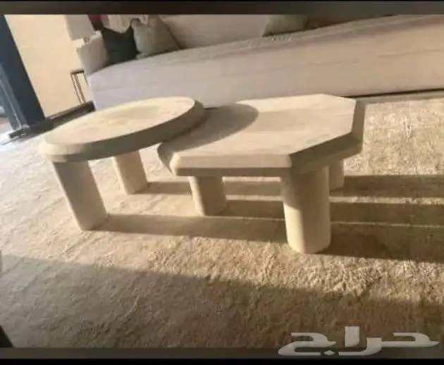 طاولات حجر طبيعي ورخام 0