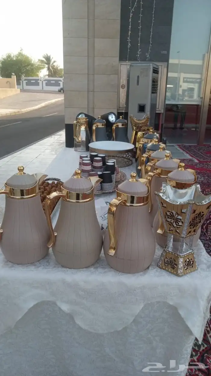 صبابين وقهوجين وتأجير كراسي وطاولات 3