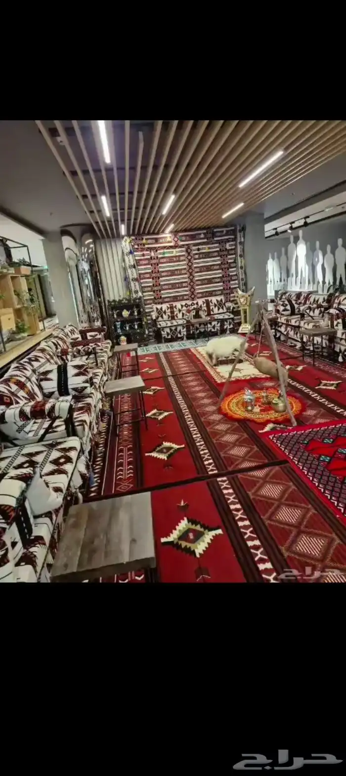 تاجير جلسات ترثيه شعبيه واركان 0