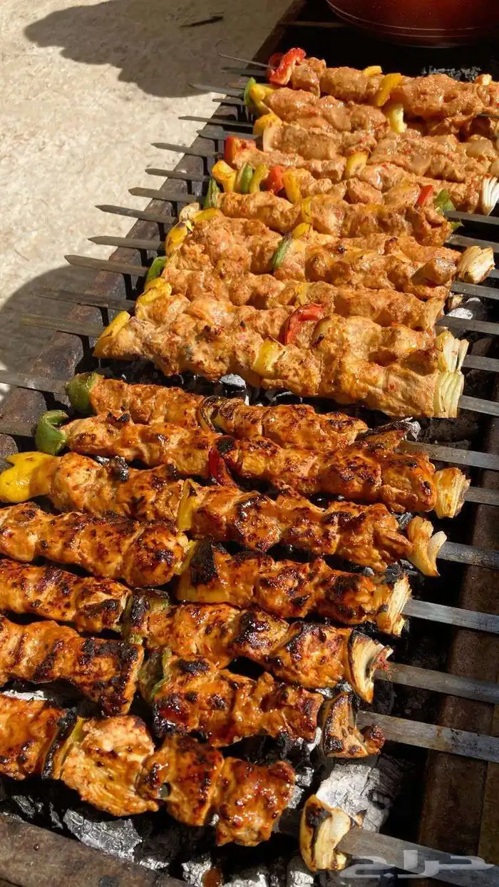 معلم مشويات خارجية مشاوي مشوي شواي شواء مقلقل دوار السعادة 5