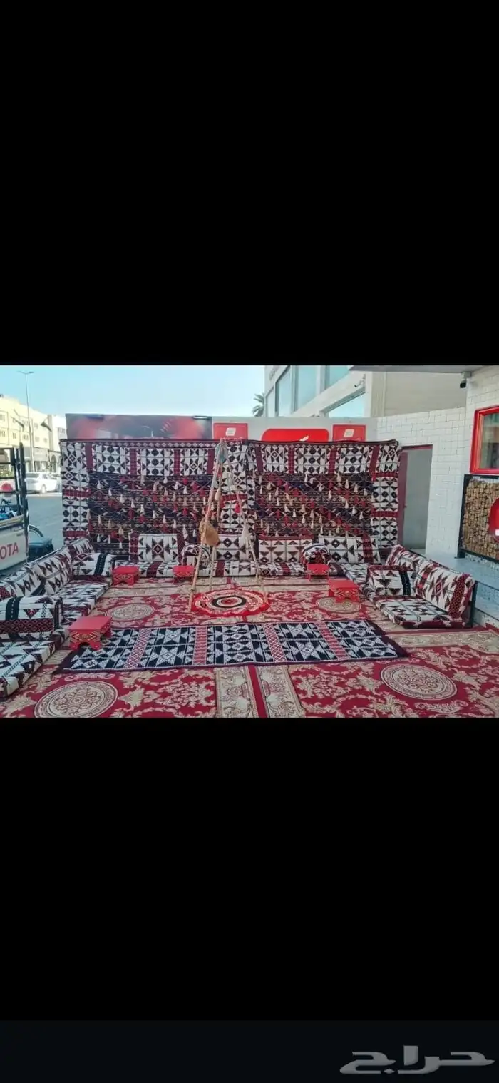 تاجير طاولات وكراسي تاجير كنب تاجير جلسات شعبيه تاجير خيام 1