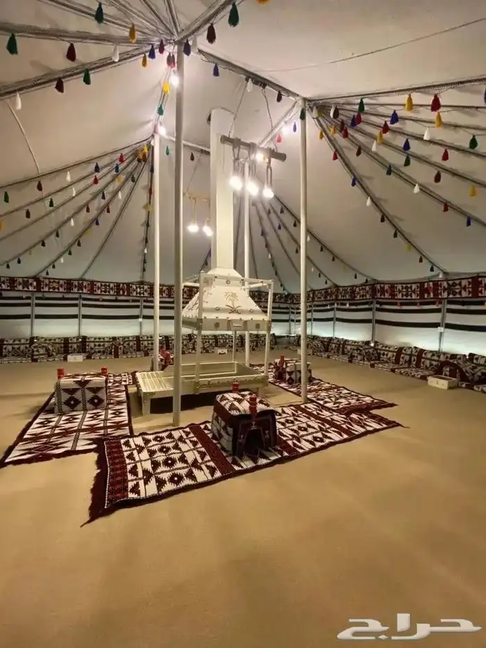 بيوت شعر واغرف خشب 9