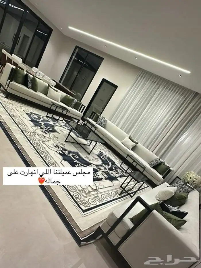 كنب تفصيل وجاهز حسب طلب نوصل جميع المناطق المملكة 9