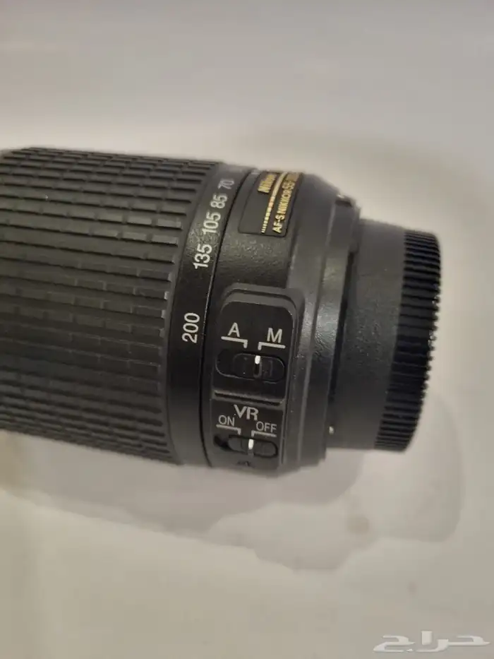 للبيع عدسة نيكون زوم كبير 55-200 VR مانع اهتزاز Nikon lens 4