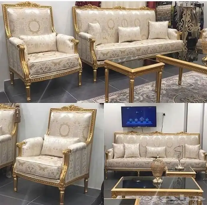 تفصيل و تنجيد كنب و مساند و ستائر ويفي جميع أنواعها 8