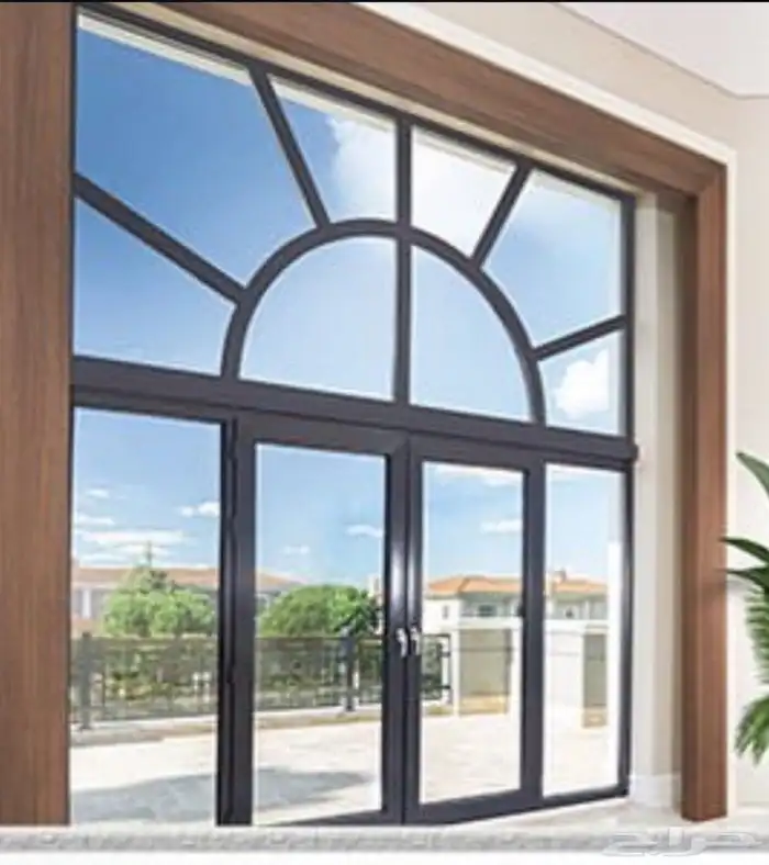 نوافذ وأبواب upvc. استركشن أبواب wpc شترات 4