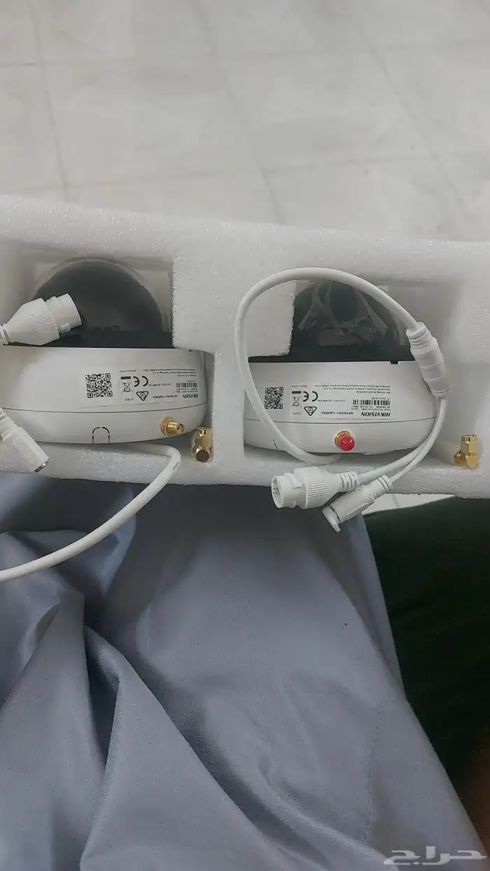 السلام عليكم للبيع اثنين كميرات داخليه هاكفيشين 1