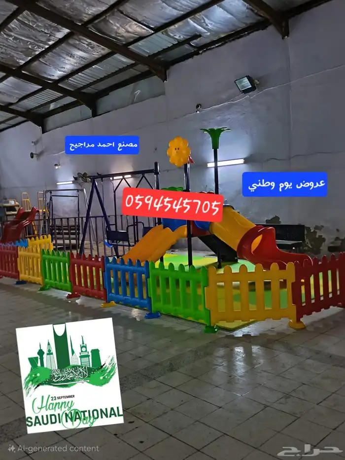 المراجيح زحاليق بلاستيك 22