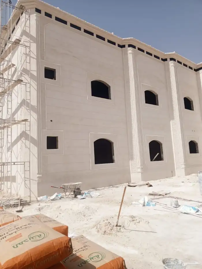 لياسه ملونه ديكورات خارجيه تصميم حجر طبيعي 1