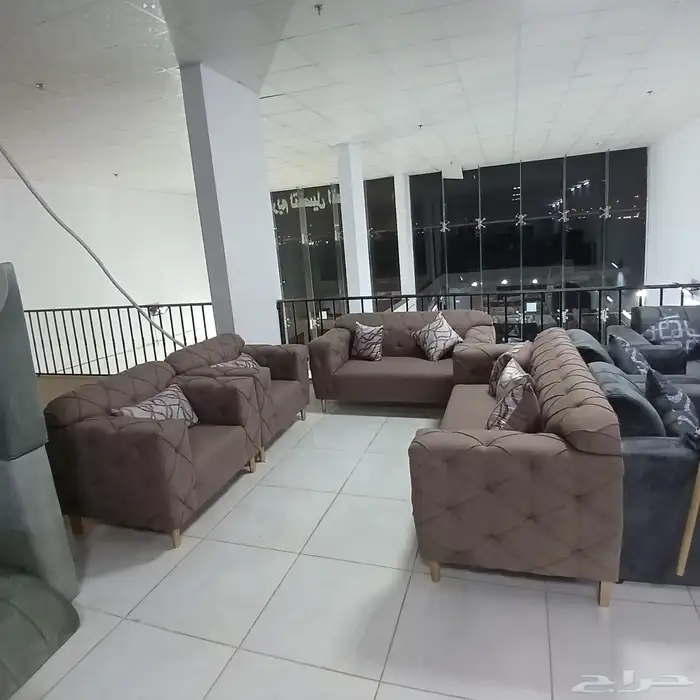 كنب جديد جاهز حرف ال و7نفر 21