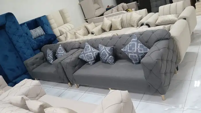 كنب جديد جاهز حرف ال و7نفر 13