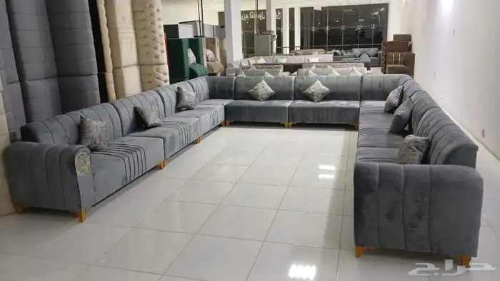 كنب جديد جاهز حرف ال و7نفر 19