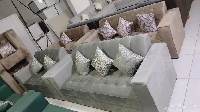 كنب جديد جاهز حرف ال و7نفر 29