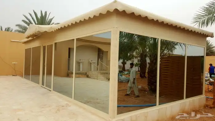 بناء مجالس خارجيه مظلات سيارة 1