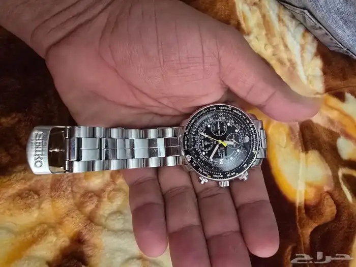 ساعه Seikoإنذار SNA411 موديل Chronograph 20