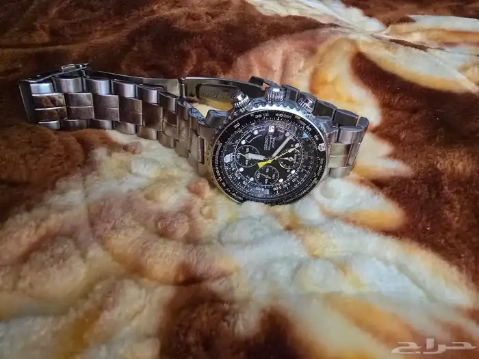 ساعه Seikoإنذار SNA411 موديل Chronograph 7